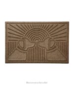 Home Goods Camel H8XZ2535 Everyspace Recycled Waterhog Doormat Sunrise Dogs Unisex L.L.Bean