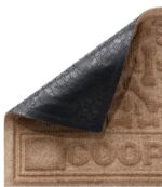 Home Goods Charcoal H8XZ4380 Recycled Waterhog Dog Placemat Dog Bone Personalized Unisex L.L.Bean - Image 2