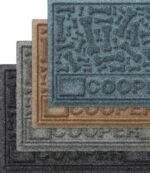 Home Goods Charcoal H8XZ4380 Recycled Waterhog Dog Placemat Dog Bone Personalized Unisex L.L.Bean - Image 3