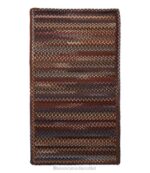 Home Goods Chestnut H8XZ2739 Braided Wool Rug Horizontal Braid Unisex L.L.Bean