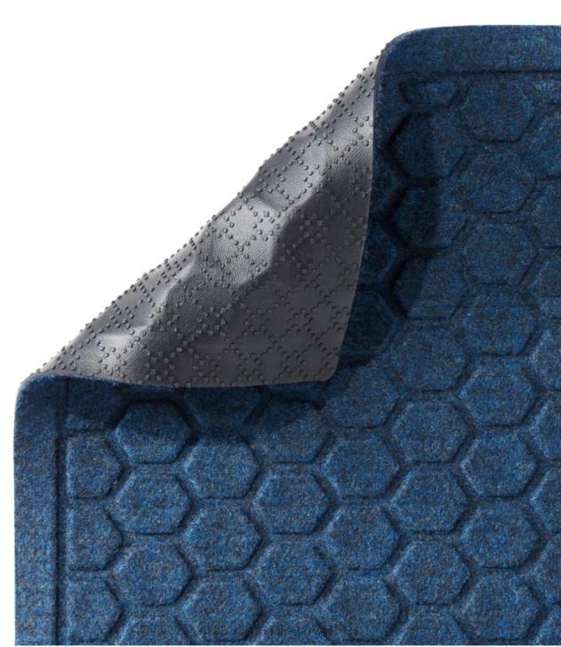 Home Goods Gray H8XZ6851 Washable Waterhog Mat Set of Four Unisex L.L.Bean - Image 2