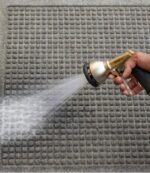 Home Goods Gray H8XZ6851 Washable Waterhog Mat Set of Four Unisex L.L.Bean - Image 3