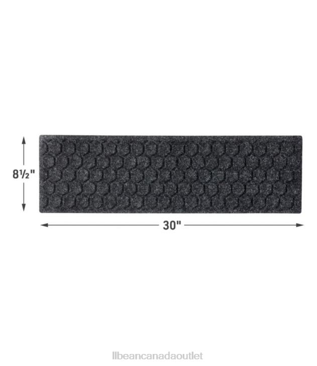 Home Goods Gray H8XZ6851 Washable Waterhog Mat Set of Four Unisex L.L.Bean - Image 5