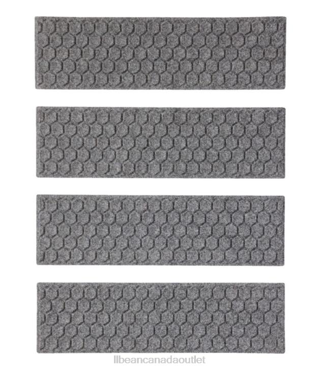 home_goods_gray_h8xz6851_washable_waterhog_mat_set_of_four_unisex_l_l_bean.jpg Home Goods Gray H8XZ6851 Washable Waterhog Mat Set of Four Unisex L.L.Bean - Image 1