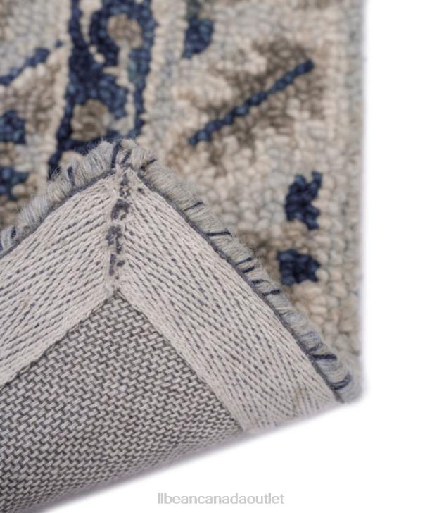 Home Goods Ink H8XZ2869 Diamond Floral Wool Tufted Rug Unisex L.L.Bean - Image 3