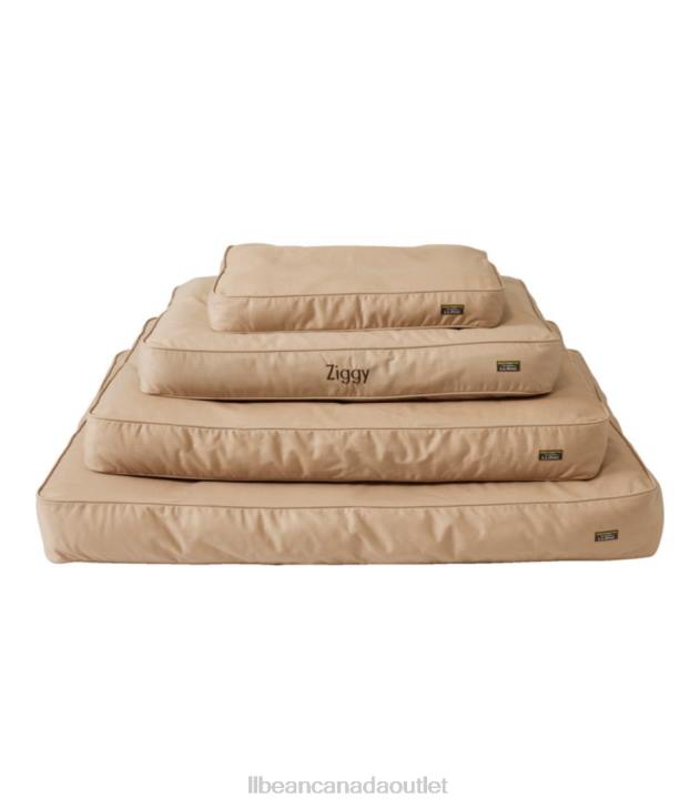 Home Goods Khaki H8XZ4151 Premium Denim Therapeutic Dog Bed Rectangular Unisex L.L.Bean - Image 3