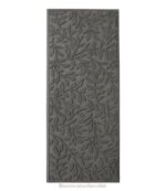 Home Goods Medium Gray H8XZ6333 Heavyweight Recycled Waterhog Mat Runner Woodland Leaf Unisex L.L.Bean