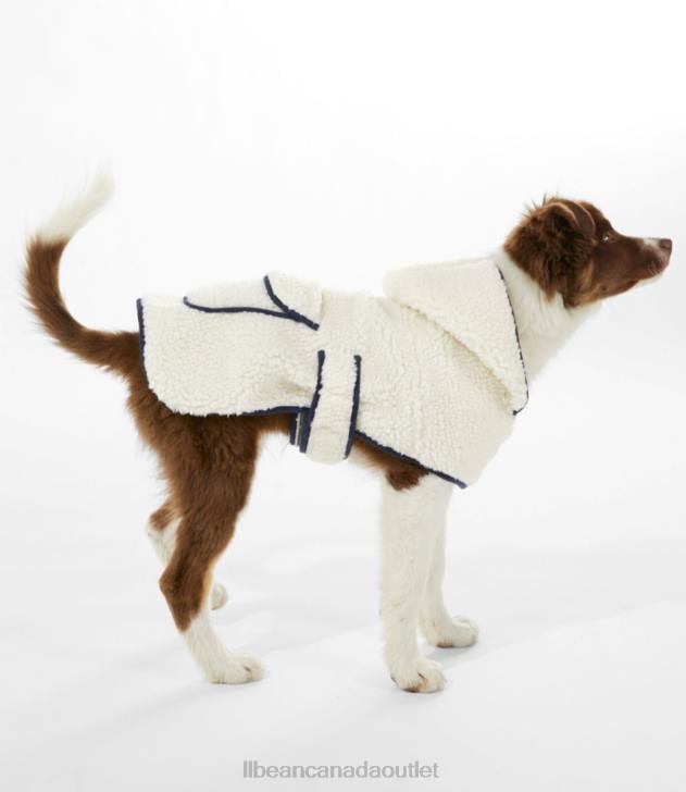 Home Goods Natural H8XZ1286 Mountain Pile Fleece Jacket for Dogs Unisex L.L.Bean - Image 3