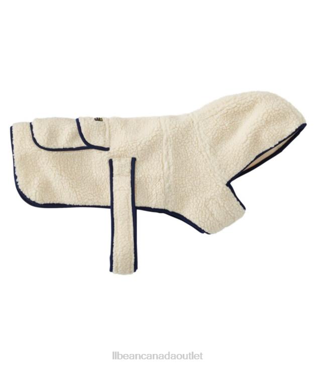 home_goods_natural_h8xz1286_mountain_pile_fleece_jacket_for_dogs_unisex_l_l_bean.jpg Home Goods Natural H8XZ1286 Mountain Pile Fleece Jacket for Dogs Unisex L.L.Bean - Image 1