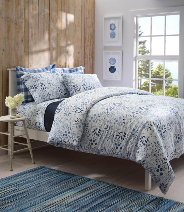 Home Goods Rose/Moss H8XZ4507 Braided Wool Rug Horizontal Braid Unisex L.L.Bean - Image 2