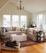Indoor Furniture Linen Beige H8XZ2904 Harrington Slipcovered Chair and a Half Unisex L.L.Bean - Image 3