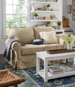 Indoor Furniture Paperwhite H8XZ2805 Painted Farmhouse Bench Unisex L.L.Bean - Image 5