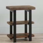 Indoor Furniture Rustic Natural H8XZ2850 Rough Pine End Table Unisex L.L.Bean