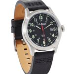 Outdoor Accessories Black H8XZ1331 Katahdin 42mm Field Watch Unisex L.L.Bean