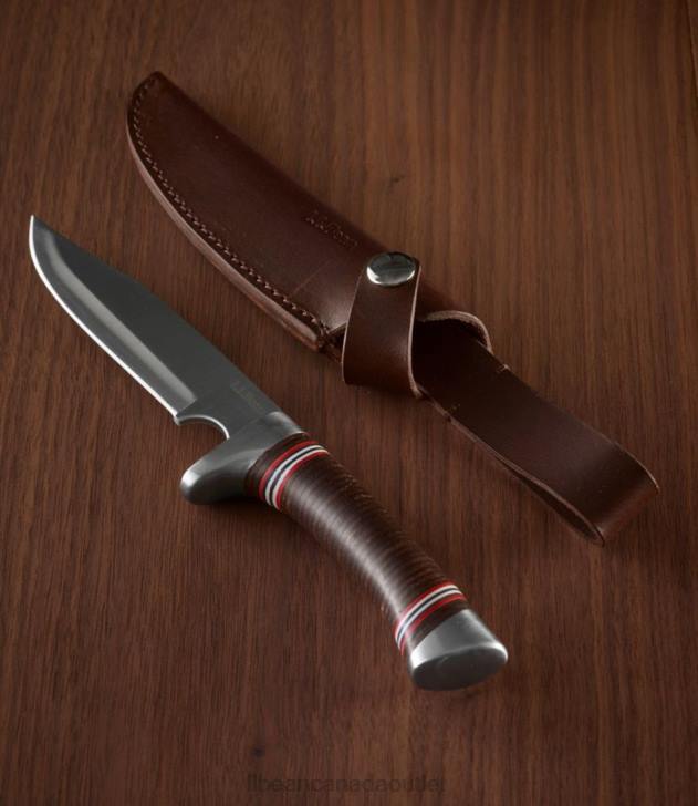 Outdoor Accessories Brown H8XZ1290 Stacked Leather Hunting Knife Unisex L.L.Bean - Image 3