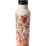 Outdoor Accessories Cream H8XZ2565 Corkcicle Sports Canteen Garden Party Unisex L.L.Bean x Rifle Paper Co.