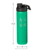 Outdoor Accessories Kelly Green/Woodscene H8XZ1678 Canteen Insulated Water Bottle Unisex L.L.Bean - Image 2