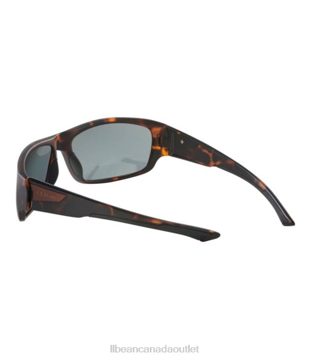 Outdoor Accessories MatteDriftwoodGray/Smoke withGreenMirror H8XZ3445 Beachside With Hydroglare Polarized Sunglasses Unisex L.L.Bean - Image 4