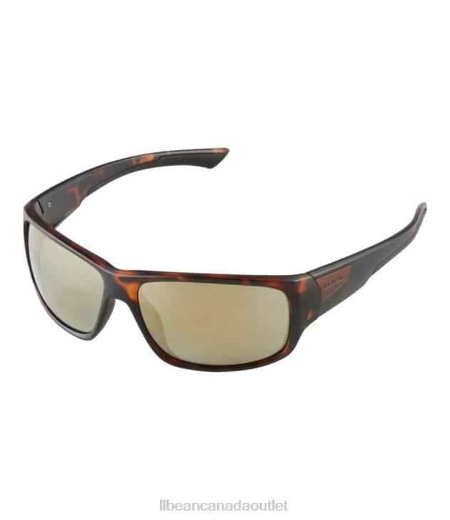 Outdoor Accessories MatteDriftwoodGray/Smoke withGreenMirror H8XZ3445 Beachside With Hydroglare Polarized Sunglasses Unisex L.L.Bean - Image 1