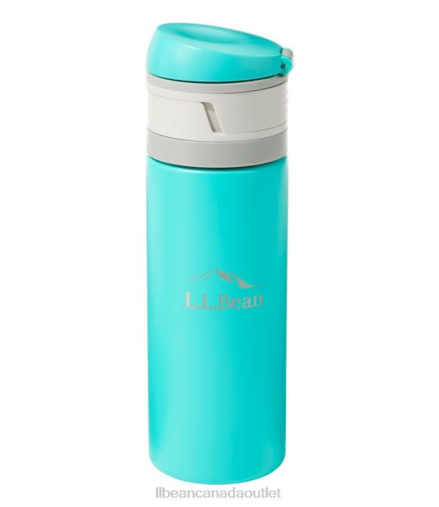 Outdoor Accessories Tropical Aqua H8XZ5342 Pop-Top Insulated Bottle Unisex L.L.Bean - Image 1