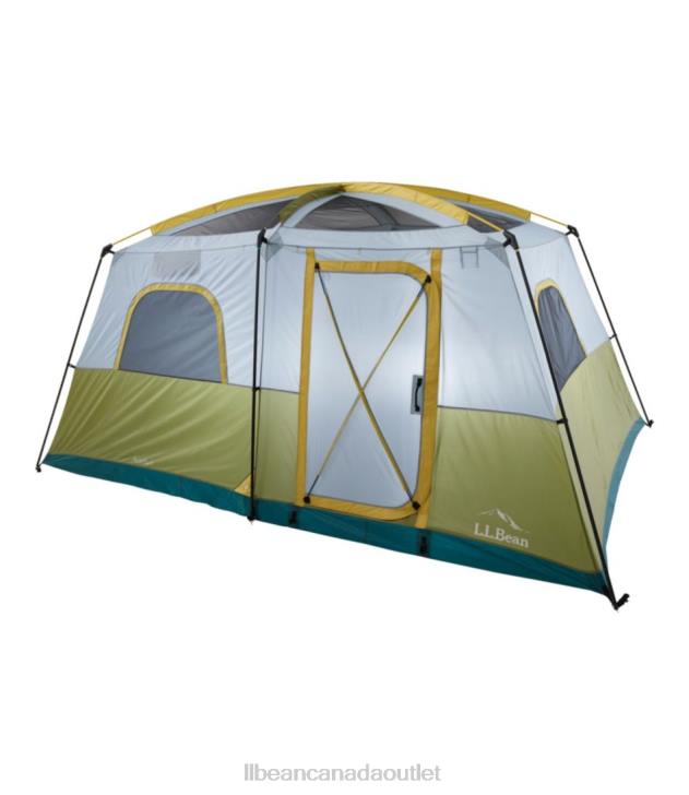 Outdoor Equipment Avocado/Chartreuse H8XZ1560 Acadia 8-Person Cabin Tent Unisex L.L.Bean - Image 2