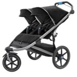 Outdoor Equipment Black H8XZ1472 Thule Urban Glide 2 Double Stroller Unisex L.L.Bean