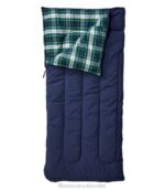 Outdoor Equipment Bright Navy/Dress Gordon H8XZ3894 Flannel Lined Camp Sleeping Bag Unisex L.L.Bean
