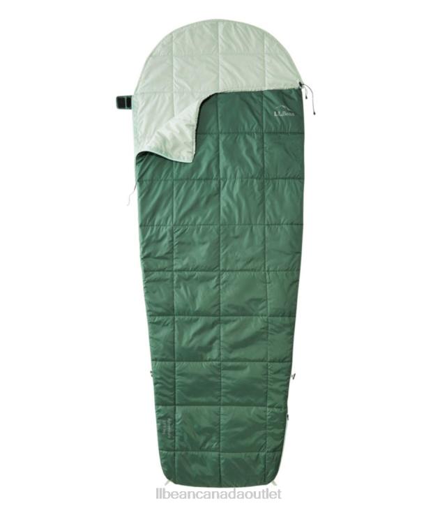 outdoor_equipment_camp_green_h8xz1427_adventure_50_sleeping_bag_unisex_l_l_bean.jpg Outdoor Equipment Camp Green H8XZ1427 Adventure 50 Sleeping Bag Unisex L.L.Bean - Image 1