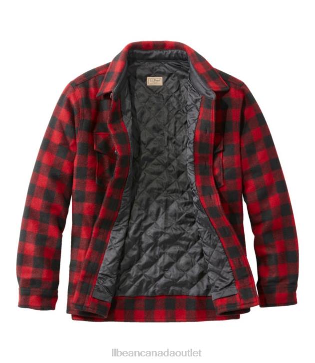 Outdoor Equipment Cobalt/Black H8XZ3866 Maine Guide Shirt with PrimaLoft Men L.L.Bean - Image 4