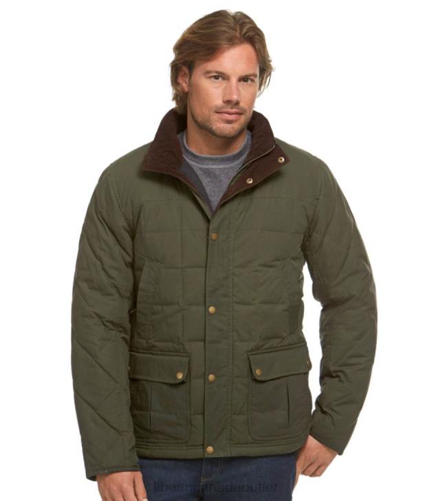 Outdoor Equipment Coffee Bean H8XZ3668 Upcountry Waxed-Cotton Down Jacket Men L.L.Bean - Image 2