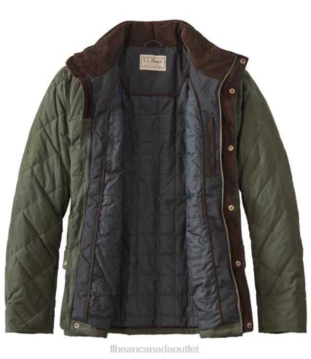 Outdoor Equipment Coffee Bean H8XZ3668 Upcountry Waxed-Cotton Down Jacket Men L.L.Bean - Image 5