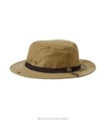 Outdoor Equipment Dark Khaki H8XZ717 Waxed-Cotton Packer Hat Women L.L.Bean - Image 2