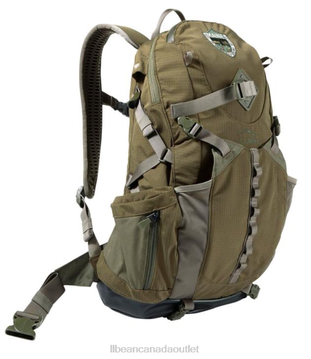 outdoor_equipment_dark_olive_h8xz1233_maine_warden_day_pack_unisex_l_l_bean.jpg Outdoor Equipment Dark Olive H8XZ1233 Maine Warden Day Pack Unisex L.L.Bean - Image 1