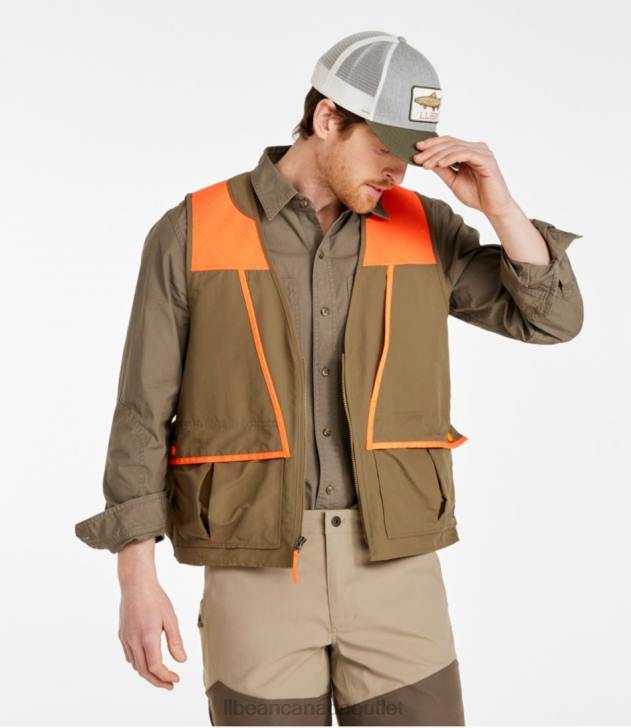 Outdoor Equipment Fatigue Green H8XZ136 Upland Hunting Vest Men L.L.Bean - Image 2