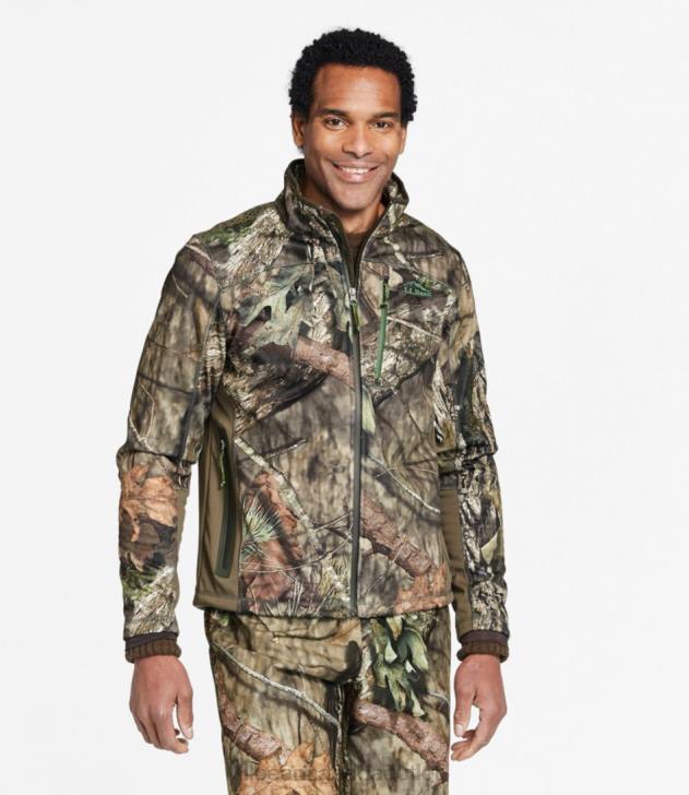 Outdoor Equipment Mossy Oak Country DNA H8XZ943 Ridge Runner Soft-Shell Hunting Jacket Men L.L.Bean - Image 2