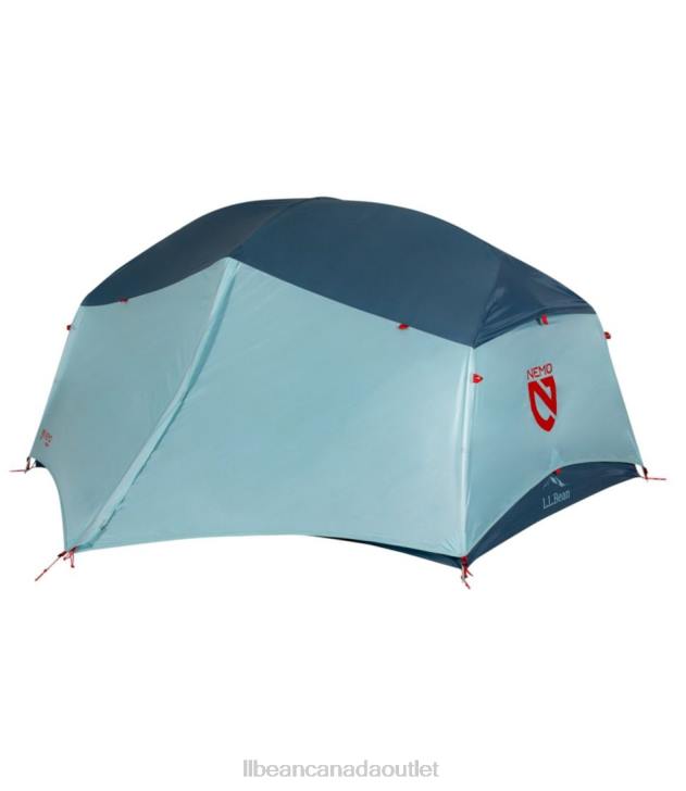 Outdoor Equipment Stormy Weather/Gray Mist H8XZ1413 Nemo Impact 2-Person Backpacking Tent Unisex L.L.Bean - Image 2