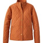 Outerwear Adobe H8XZ838 Cozy Quilted Jacket Women L.L.Bean