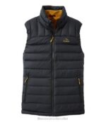 Outerwear Black H8XZ3399 Down Vest Men L.L.Bean