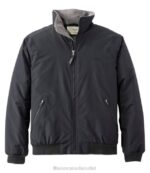 Outerwear Black H8XZ3614 Warm-Up Jacket Men L.L.Bean