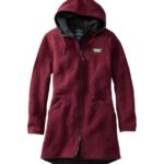 Outerwear Burgundy Heather H8XZ5092 WoolTek Coat Women L.L.Bean