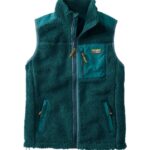 Outerwear Dark Pine H8XZ6615 Sherpa Vest Men L.L.Bean