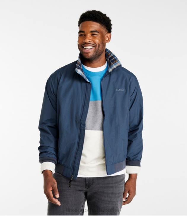 Outerwear Dark Red H8XZ512 Warm-Up Jacket Men L.L.Bean - Image 4