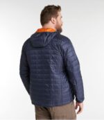 Outerwear Deep Sapphire H8XZ4936 PrimaLoft Packaway Hooded Jacket Men L.L.Bean - Image 6