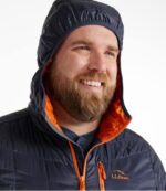 Outerwear Deep Sapphire H8XZ4936 PrimaLoft Packaway Hooded Jacket Men L.L.Bean - Image 7