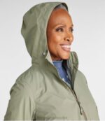 Outerwear Eucalyptus H8XZ6668 Meridian Rain Coat Women L.L.Bean - Image 4