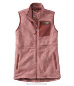 Outerwear Field Rose H8XZ3290 Sweater Fleece Long Vest Women L.L.Bean