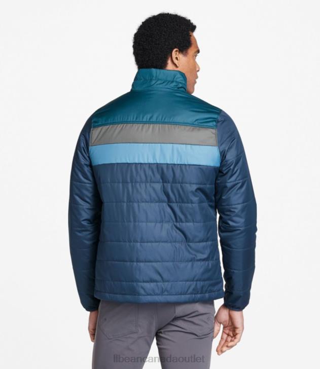 Outerwear Forest Gray/Carbon Navy H8XZ4970 Mountain Classic Puffer Jacket Men L.L.Bean - Image 3