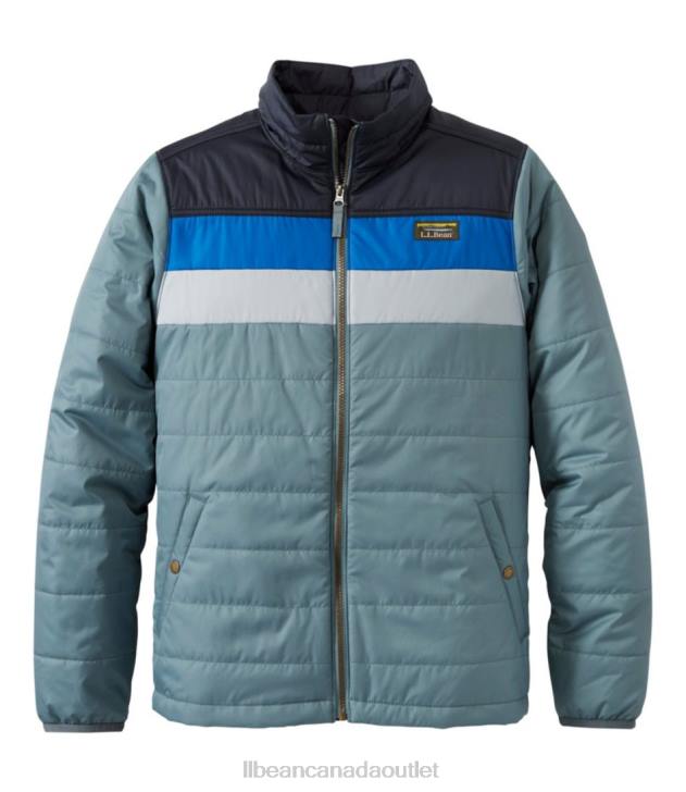 Outerwear Forest Gray/Carbon Navy H8XZ4970 Mountain Classic Puffer Jacket Men L.L.Bean - Image 1