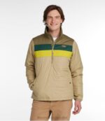 Outerwear Forest Gray/Carbon Navy H8XZ647 Mountain Classic Puffer Pullover Men L.L.Bean - Image 2