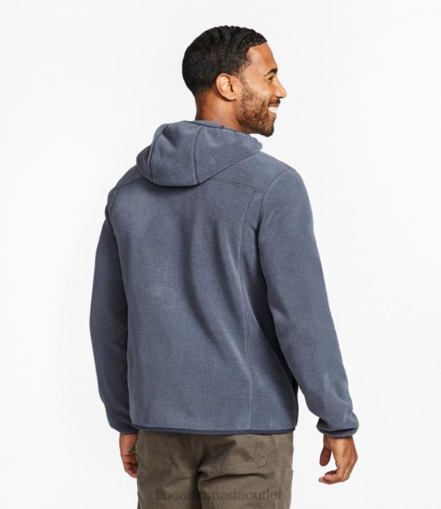 Outerwear Indigo Ink H8XZ3388 Mountain Classic Fleece Hoodie Men L.L.Bean - Image 3